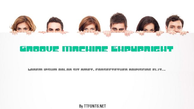 Groove Machine ExpUpright example